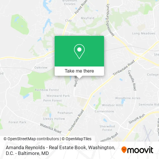 Amanda Reynolds - Real Estate Book map