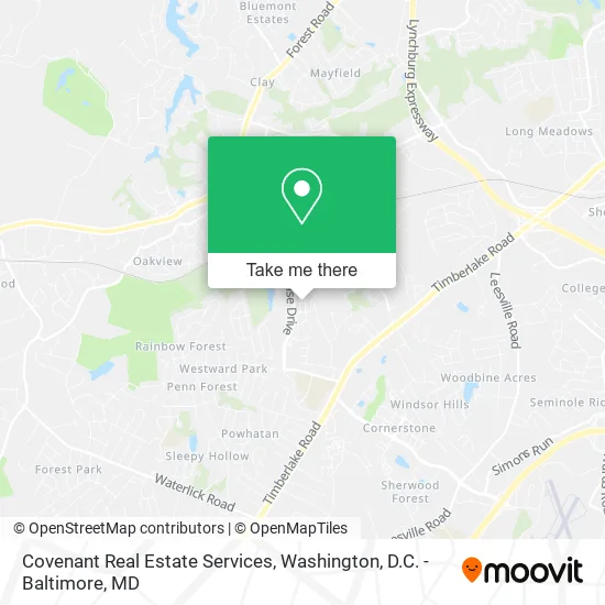 Covenant Real Estate Services map