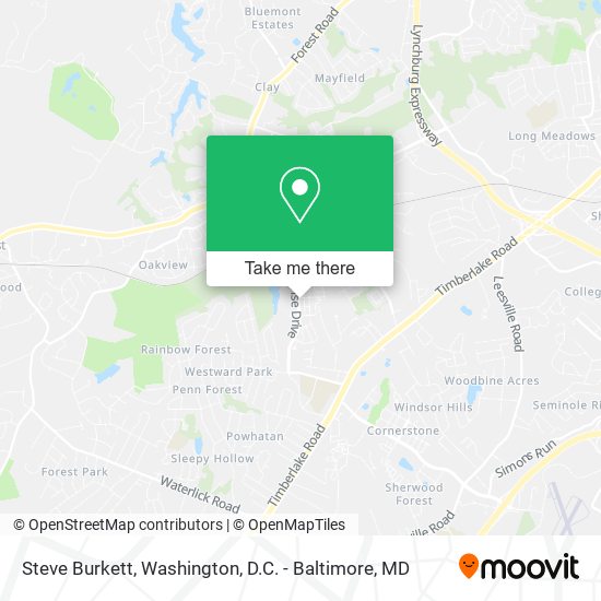 Steve Burkett map