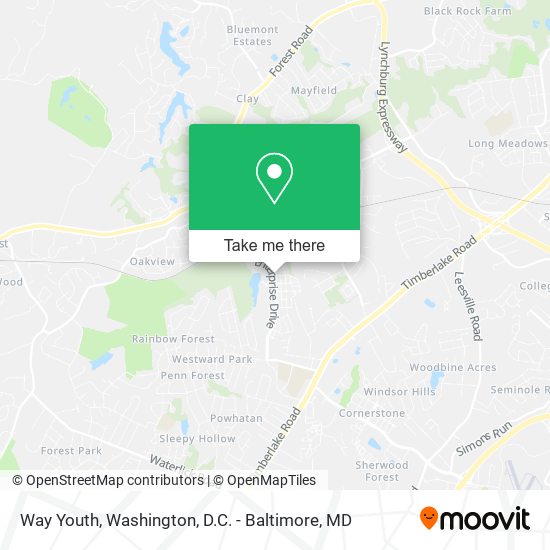 Mapa de Way Youth