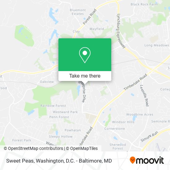 Sweet Peas map