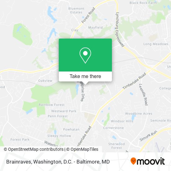 Brainraves map
