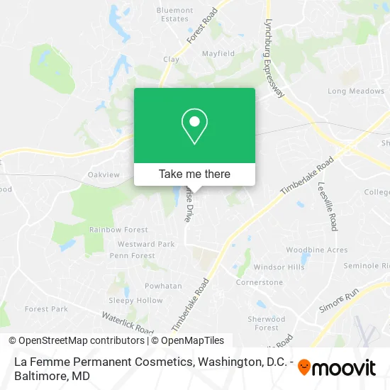 La Femme Permanent Cosmetics map