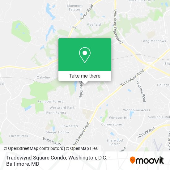 Tradewynd Square Condo map