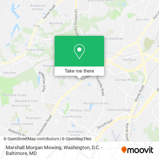 Marshall Morgan Mowing map