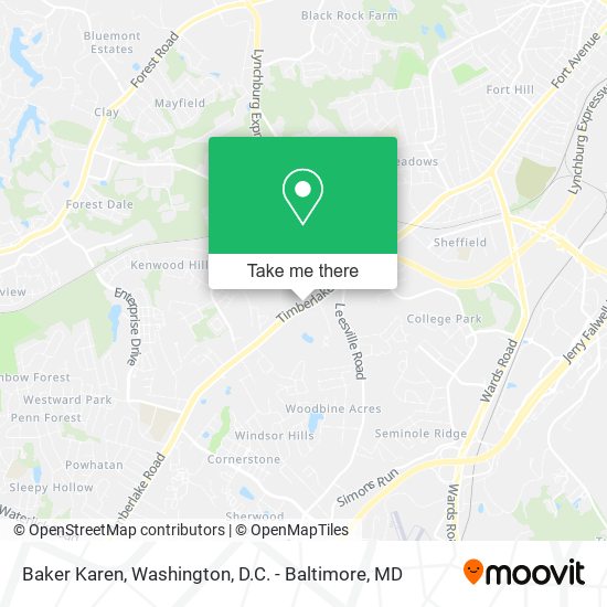 Mapa de Baker Karen