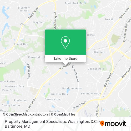 Property Management Specialists map