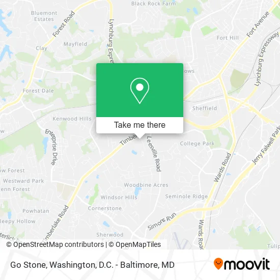 Go Stone map