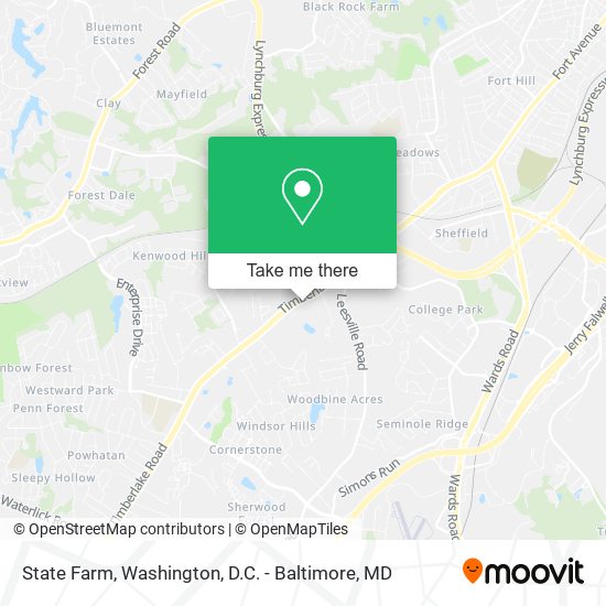 Mapa de State Farm