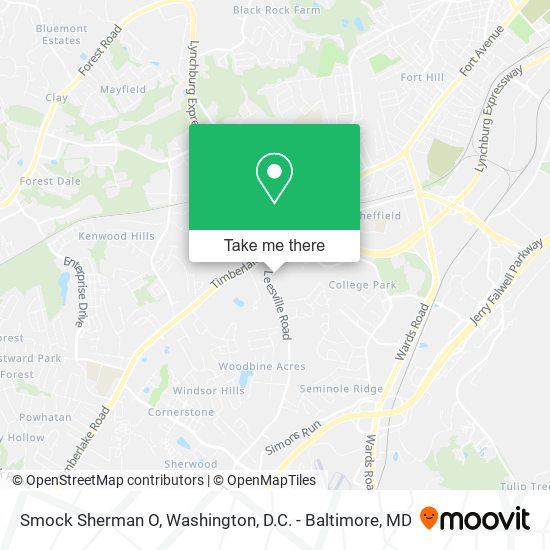 Mapa de Smock Sherman O