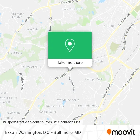 Exxon map