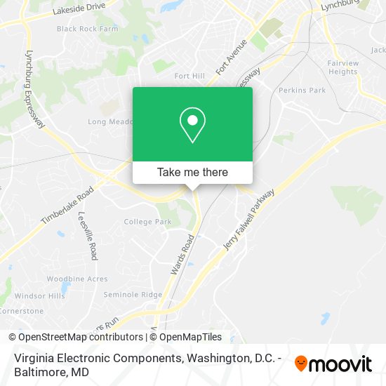 Mapa de Virginia Electronic Components