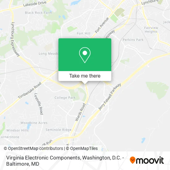 Mapa de Virginia Electronic Components