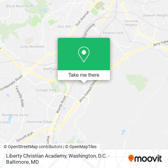 Mapa de Liberty Christian Academy