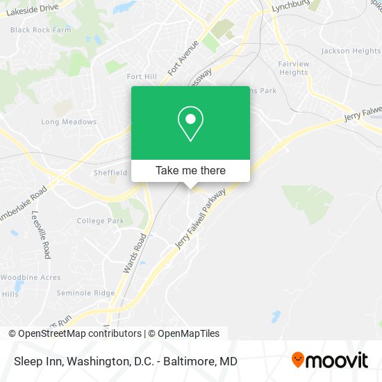 Mapa de Sleep Inn