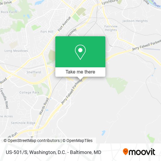 US-501/S map