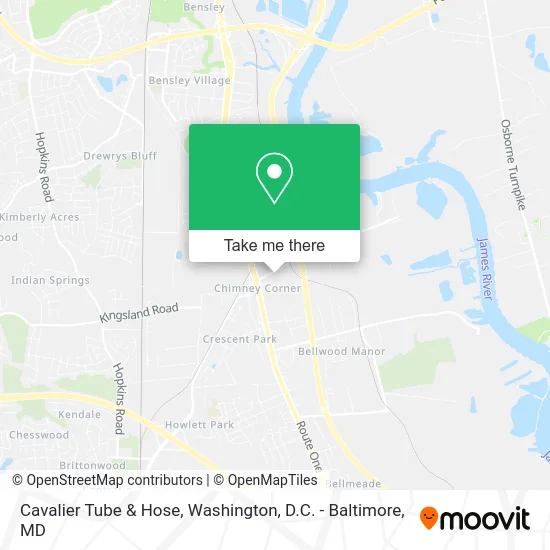 Cavalier Tube & Hose map