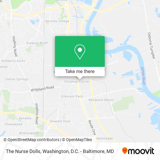The Nurse Dolls map