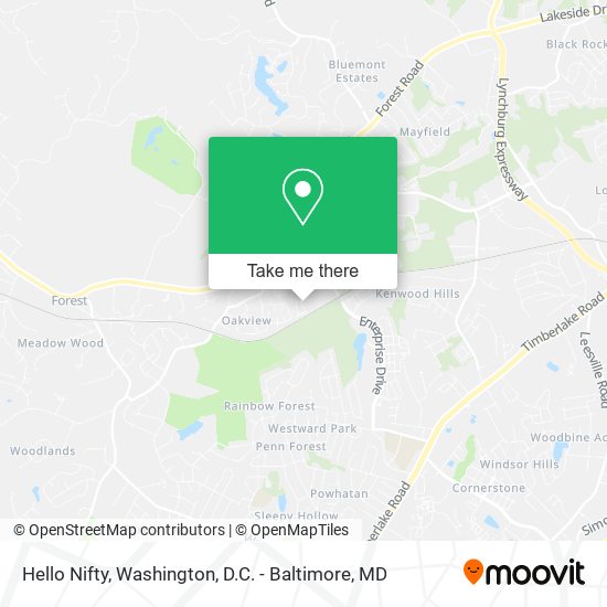 Hello Nifty map
