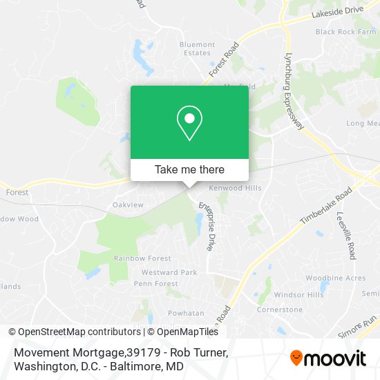 Mapa de Movement Mortgage,39179 - Rob Turner