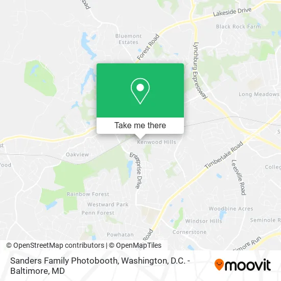 Sanders Family Photobooth map