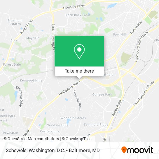 Mapa de Schewels