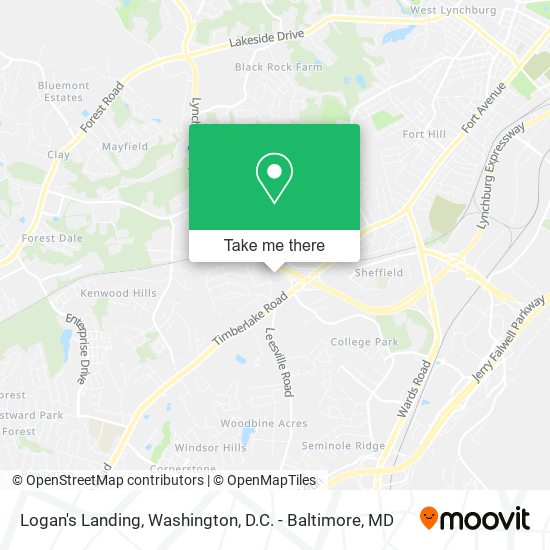Logan's Landing map