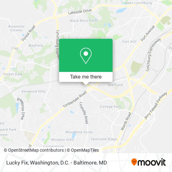 Mapa de Lucky Fix