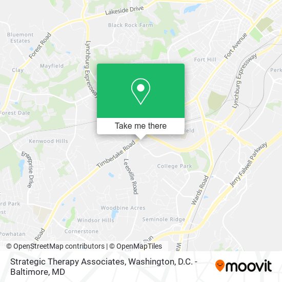 Strategic Therapy Associates map