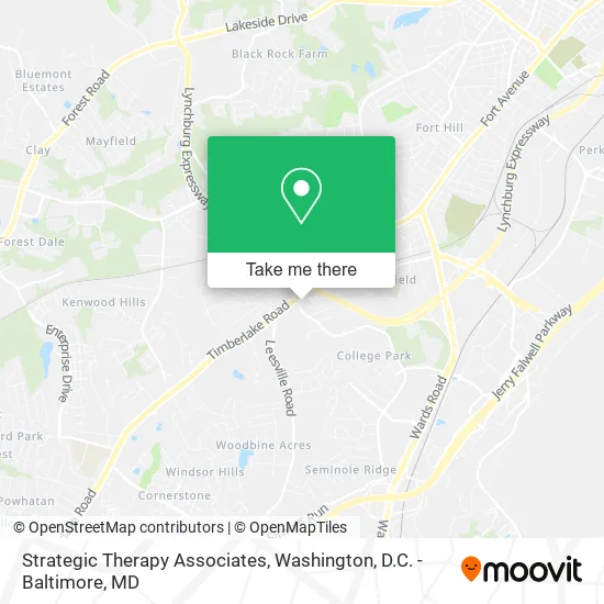 Strategic Therapy Associates map