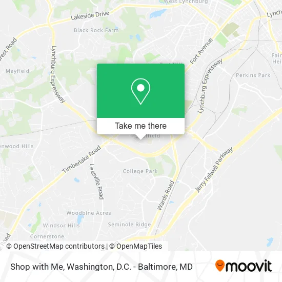 Shop with Me map
