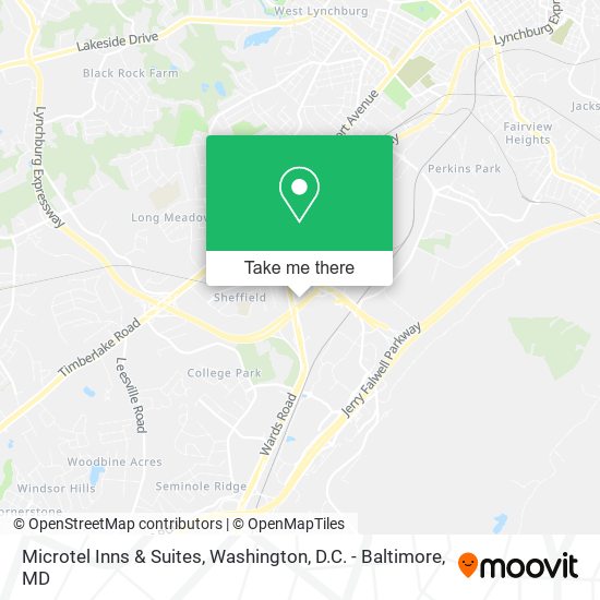 Microtel Inns & Suites map
