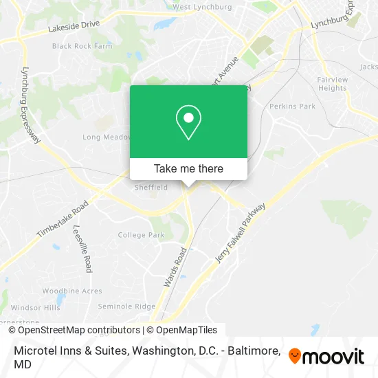 Mapa de Microtel Inns & Suites