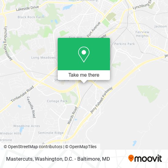 Mastercuts map