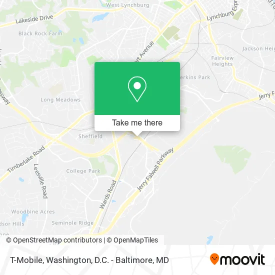 T-Mobile map