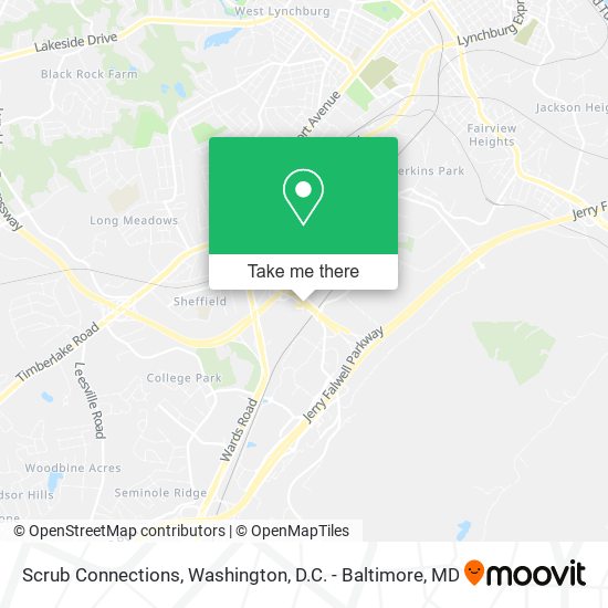 Scrub Connections map