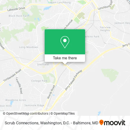 Scrub Connections map