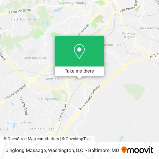 Jinglong Massage map