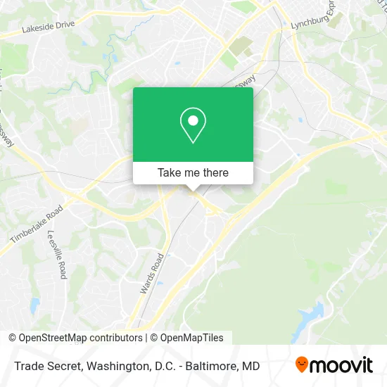 Trade Secret map