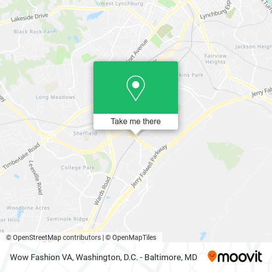 Wow Fashion VA map