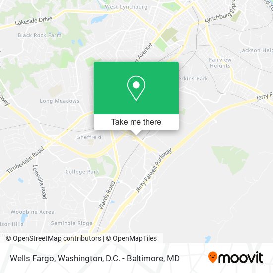 Wells Fargo map