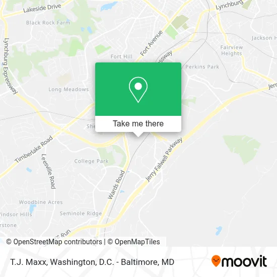 T.J. Maxx map