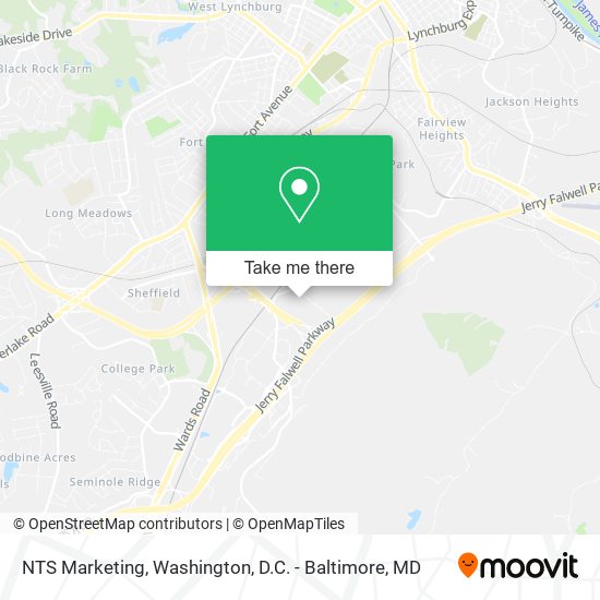 NTS Marketing map