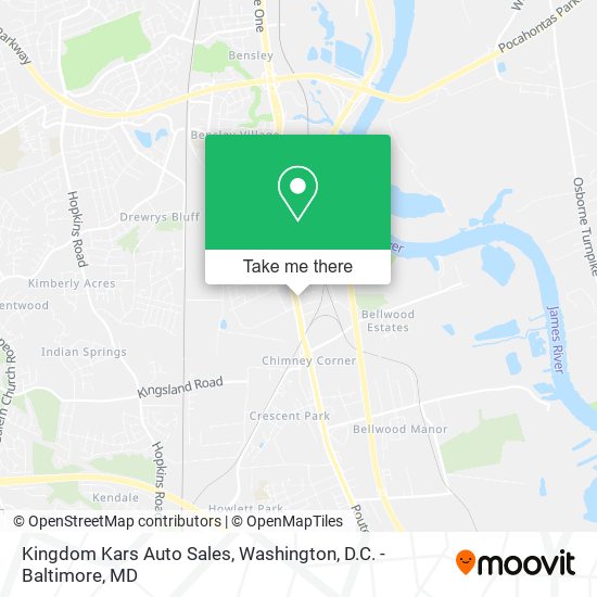 Kingdom Kars Auto Sales map