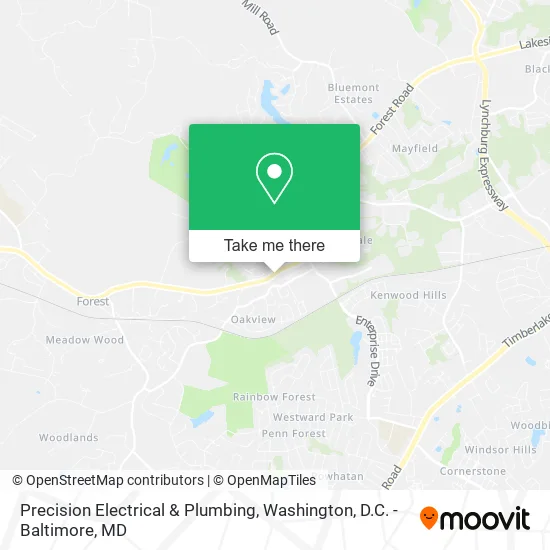 Precision Electrical & Plumbing map