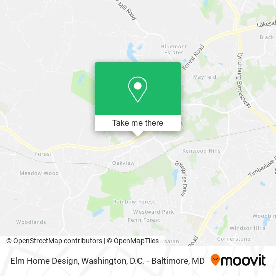 Elm Home Design map