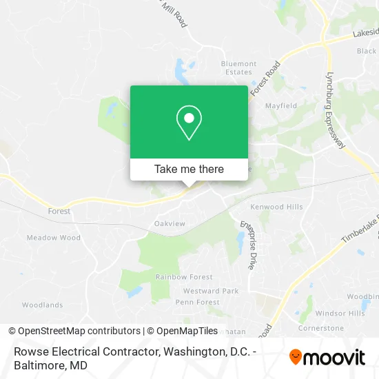 Mapa de Rowse Electrical Contractor