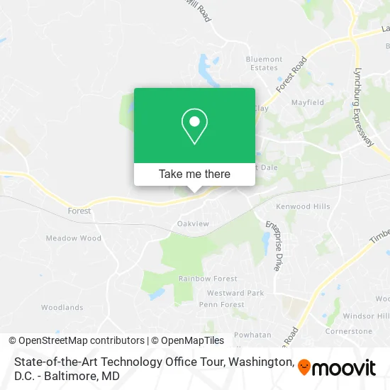 State-of-the-Art Technology Office Tour map