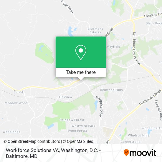 Workforce Solutions VA map