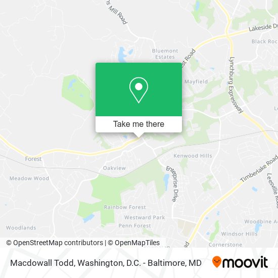 Macdowall Todd map